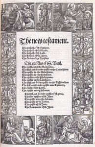 Le Nouveau Testament - English School