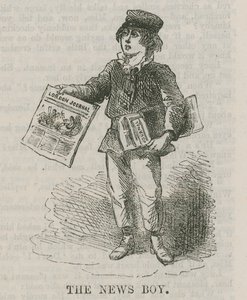 Le garçon de journaux - English School