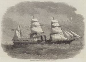 Le nouveau navire à vapeur de North German Lloyd, "Hudson" - English School