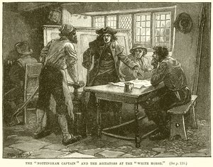 Le capitaine de Nottingham et les agitateurs au White Horse - English School