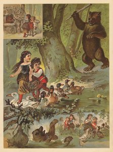 Le Vieil Ours qui vivait dans une maison de sucre - English School