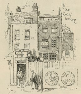 Le Old Cock Tavern, Londres - English School