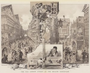 La vieille rue de Londres à l