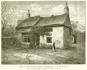 La vieille maison de maître, Morley, lieu de naissance de Sir Titus Salt