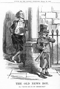 Le vieux garçon de nouvelles - English School