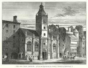 Ancienne église Tron (gravure)