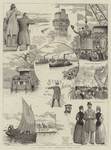 La course de bateaux Oxford et Cambridge - English School