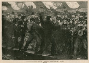 La course de bateaux Oxford et Cambridge : Une gare métropolitaine un jour de course - English School