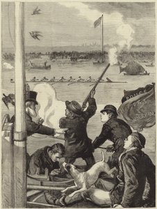 La course de bateaux Oxford et Cambridge - English School