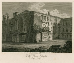 La Chambre Peinte, palais de Westminster - English School