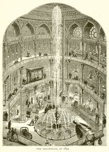 Le Panopticon, en 1854 - English School