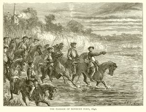 Le passage de Newburn Ford, 1640