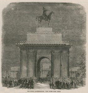 Les illuminations de la paix à l