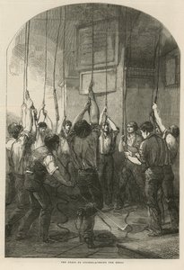 Réjouissances de la paix - sonner les cloches - English School