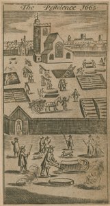 La peste de 1665 - English School