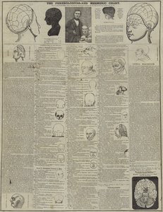 Le tableau phrénologique et mesmérique - English School