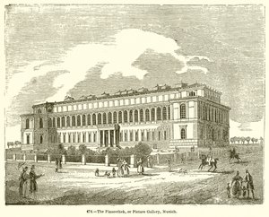 La Pinacothèque ou Galerie de tableaux, Munich - English School