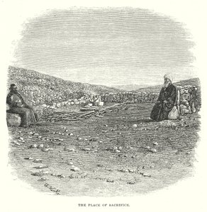 Le lieu du sacrifice (gravure) - English School