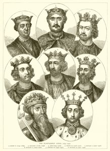 Les rois Plantagenêt (1154-1399) - English School
