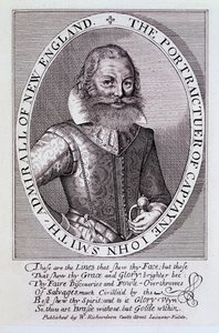 Le portrait du capitaine John Smith, amiral de la Nouvelle-Angleterre