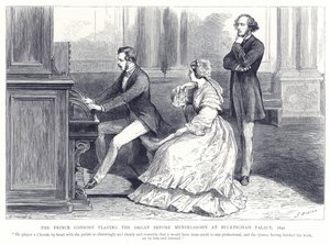 Le Prince Consort jouant de l