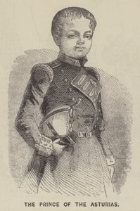 Le Prince des Asturies (gravure) - English School
