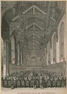 La princesse Louise au nouveau hall de l