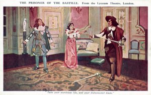 Le prisonnier de la Bastille, du Lyceum Theatre, Londres - English School