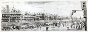 La procession de Marie de Médicis le long de Cheapside, 1638, publiée par William Herbert (1771-1851) et Robert Wilkinson (fl.1785-1825) 1809 - English School