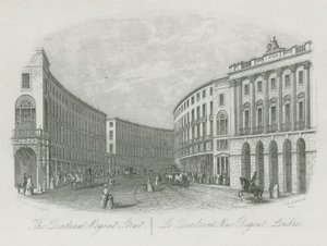 Le Quadrant, Regents Street, Londres - English School