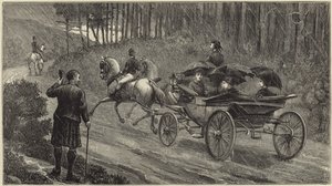 La Reine à Balmoral - English School