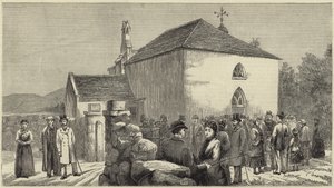 La Reine à Balmoral - English School