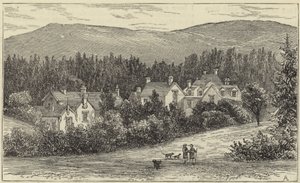 La Reine à Balmoral - English School