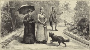 La Reine à Balmoral - English School