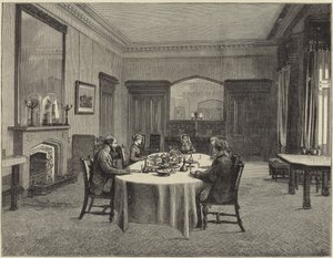 La Reine à Balmoral - English School