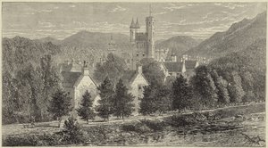 La Reine à Balmoral - English School