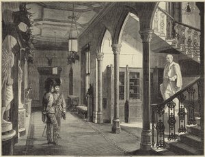 La Reine à Balmoral - English School