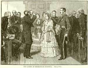 La reine à l