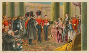 La Reine recevant les Héros de Crimée au Palais de Buckingham