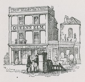 Le pub Queens Elm à Chelsea