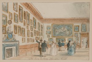 La Galerie de la Reine, Palais de Hampton Court, vers 1860-70