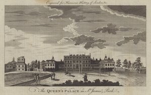 Le Palais de la Reine dans St James