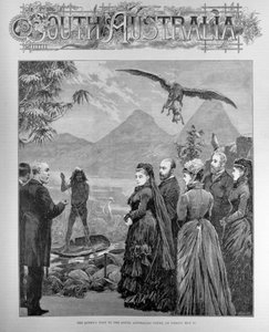 La visite de la reine au tribunal d