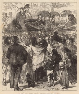 La visite de la reine à l
