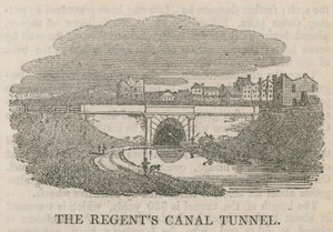 Le tunnel du canal de Regent, Islington, Londres - English School