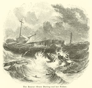Le sauvetage, Grace Darling et son père
