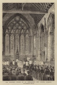 La chapelle restaurée de Sainte-Etheldreda (chapelle d