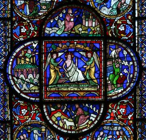 La Résurrection, Cathédrale de Canterbury - English School