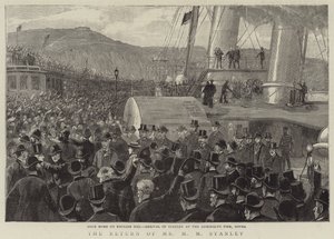 Le retour de M. H M Stanley - English School