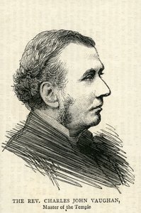 Le Révérend Charles John Vaughan, Doyen de Llandaff - English School
